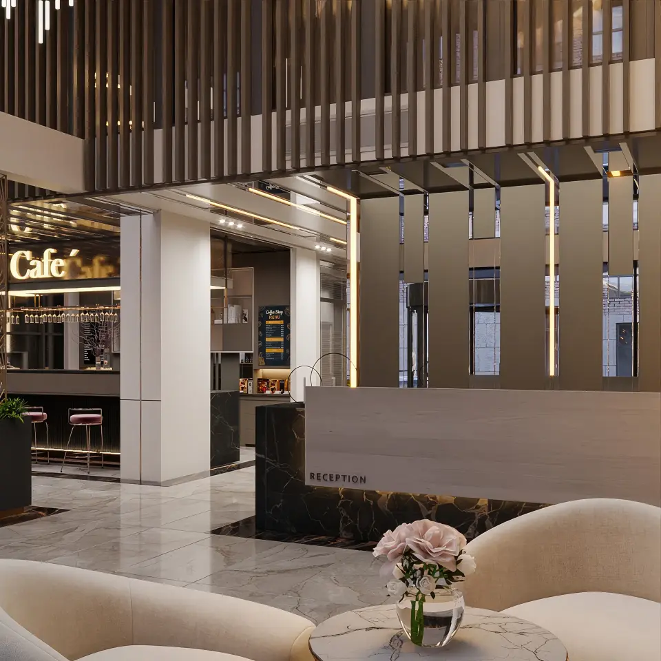 Ramada Encore Diyarbakır lobisi